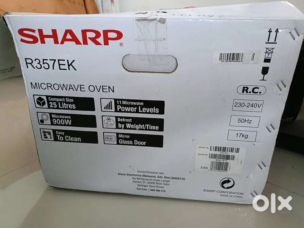 Microwave Oven (1) SHARP, (2) NATIONAL)