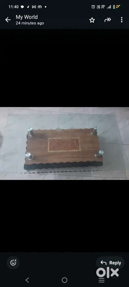 Dining table, center table and ironing table