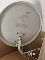Airtel Dish with set top box and remote