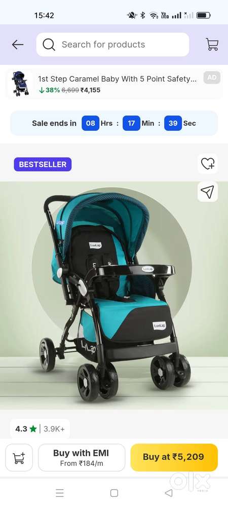 Luv lap Galaxy Stroller