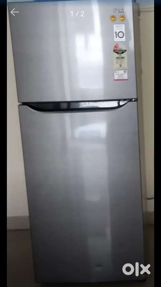 Hardly 2years used fridge, LG REF FF 260L, GL-N292DDSY DZL STL 2S