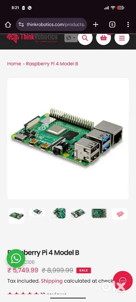 PI4 4B 4 GB Ram