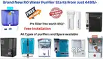 Brand New RO Water Purifier Start For Just Rs 4,499 Only