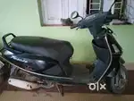 Hero Pleasure 2013 model black color single owner