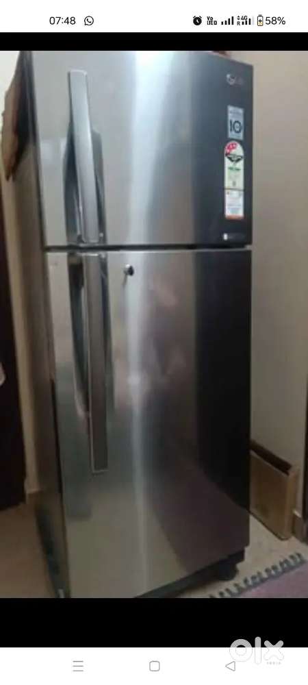 Good condition LG refrigerator in TC palaya bangalore call me