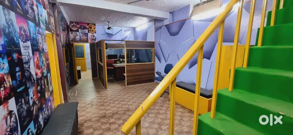 Office space well furnished two big hall,fans,5 camera,chairs etc,