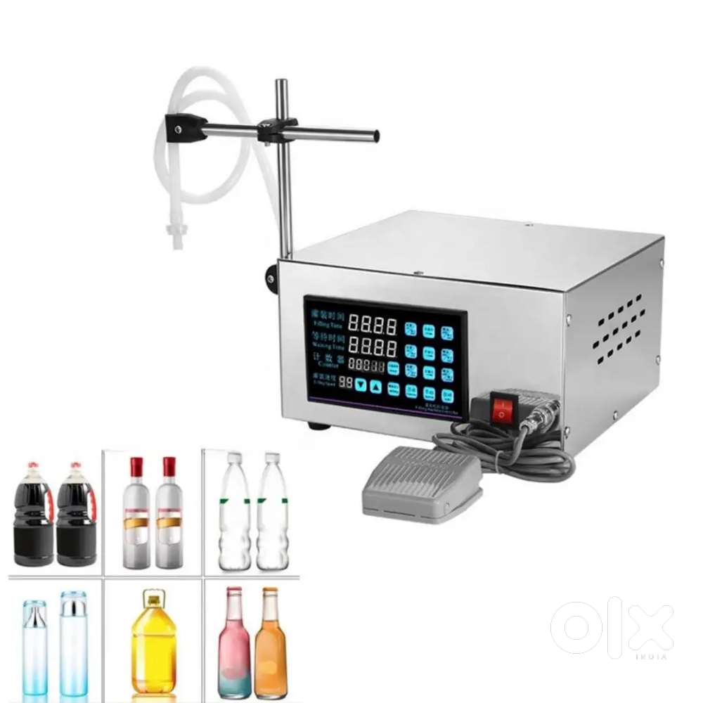 Liquid filling machine semi automatic