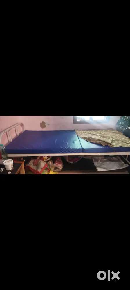 Strong steel bed