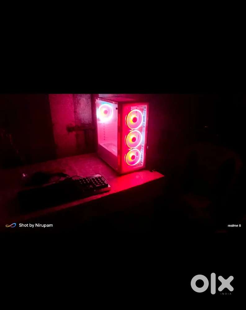 Circle ELEGANTOR X5 ARGB PC Case - White (4 Pre-Installed ARGB Fans)