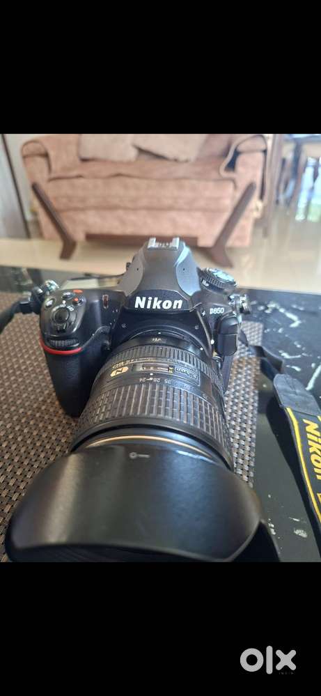 Nikon d850 Camera with lens 24-120 mm F4.0
