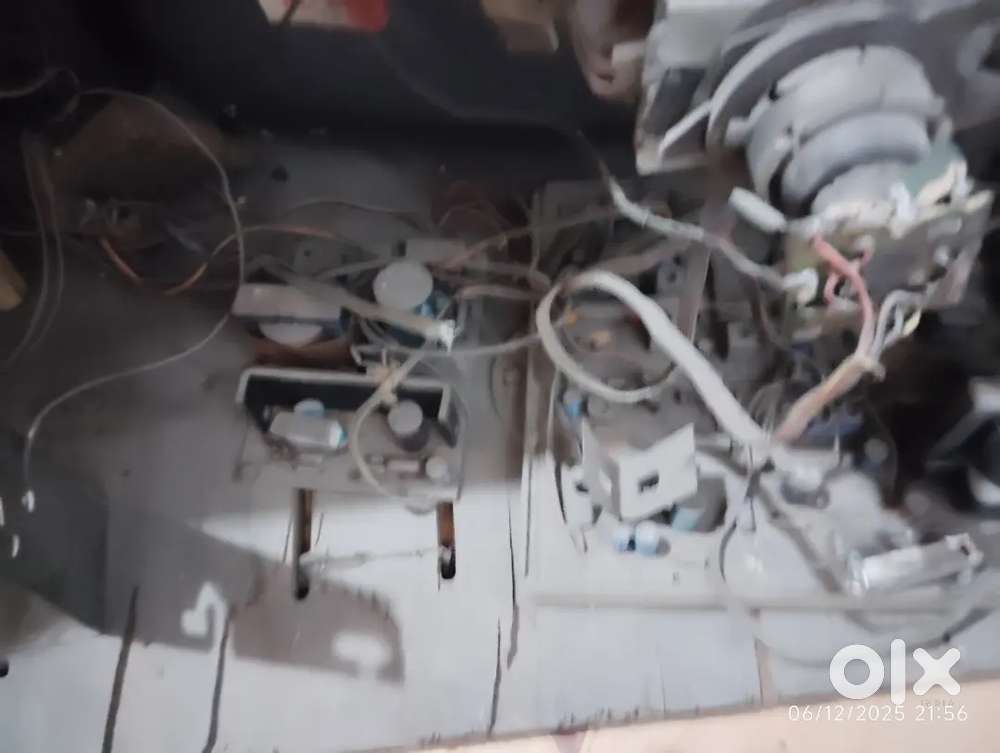 Tv black and white old model