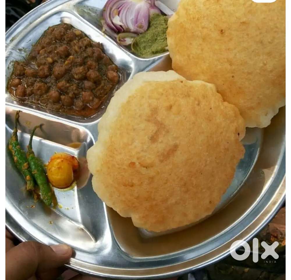 कारीगर चाहिए छोले भटूरे, छोले चावल इत्यादि के काउंटर के लिए