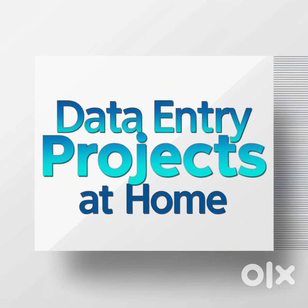 Home Based Data Entry Projects with computer