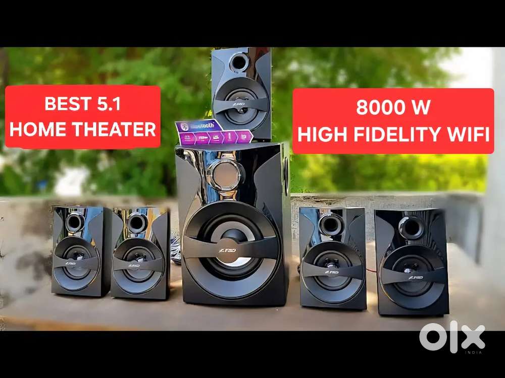 F&D FD F3800X 5.1 Channel Multi Media Speaker (Black)