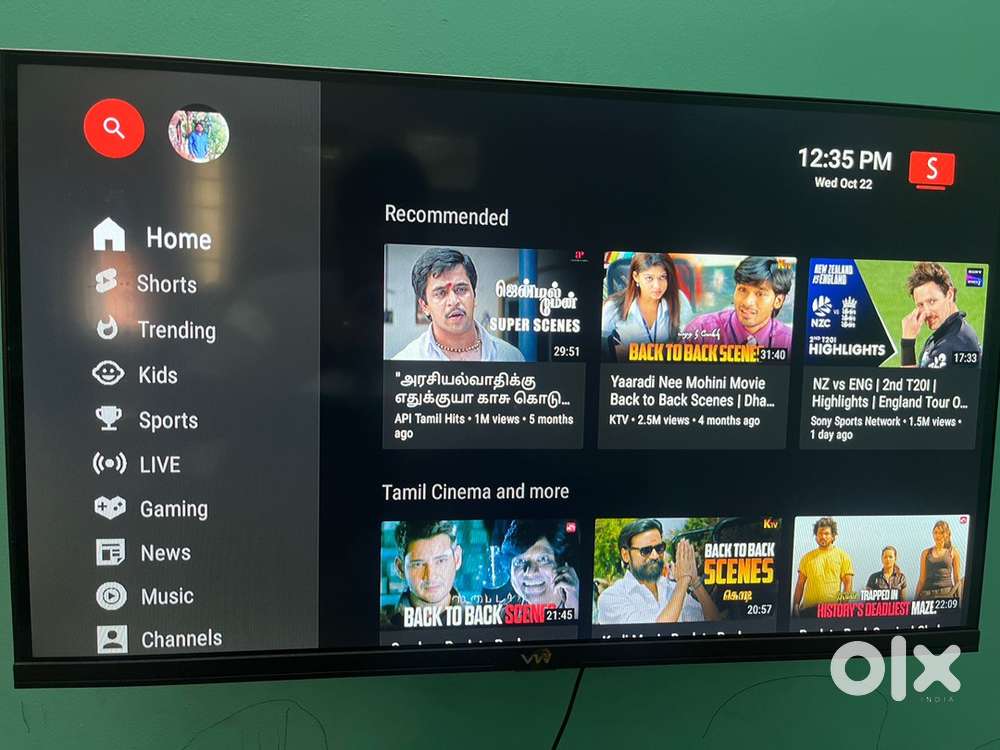 VW Android Smart LED TV 32” under 7 months warranty