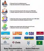Loan upto 5 lakh to 1cr. Personal loan, business loan, home loan