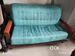 Wooden sofa