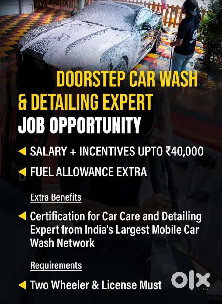 Door step car wash