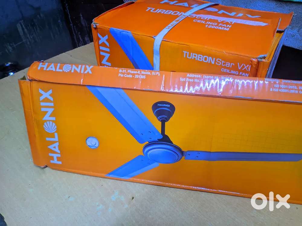 Halonix ceiling fans – 6 pieces available – ₹1500 each