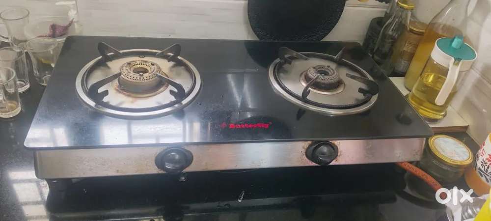 Butterfly 2 Burner Gas Stove – Excellent Working Condition!