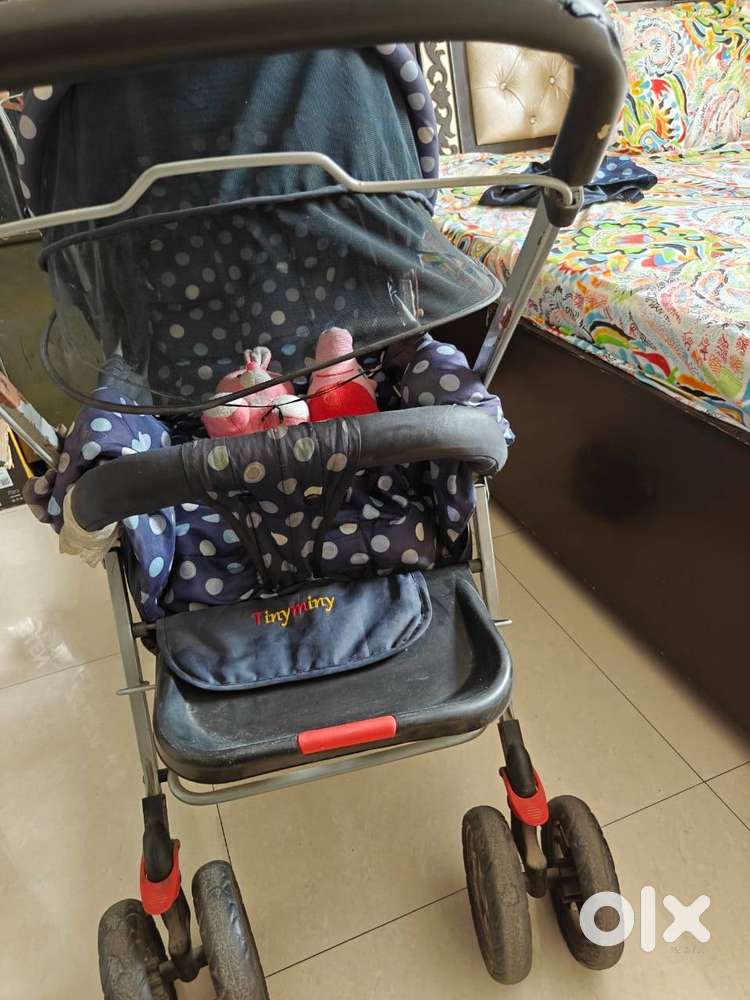 Kids Pram/Stroller (0-2 Years)- Dark Blue / Excellent Condition Hurryy