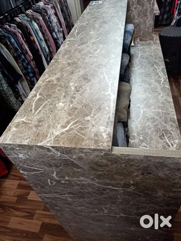 Cash table and clothes storage table for sale