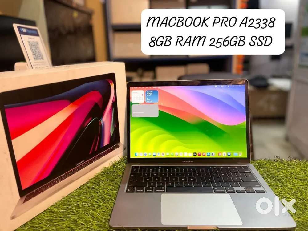 MACBOOK PRO A2338 2020 M1 CHIP 8GB RAM 256GB SSD BATTERY HEALTH 90%