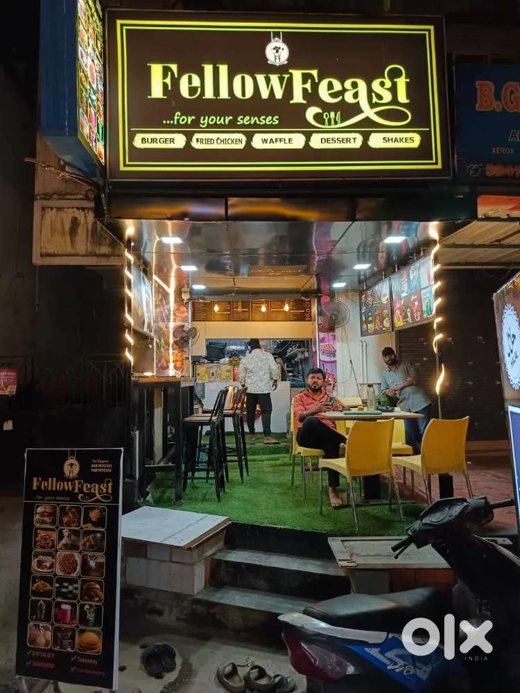 Cafe items sale 1lakhs