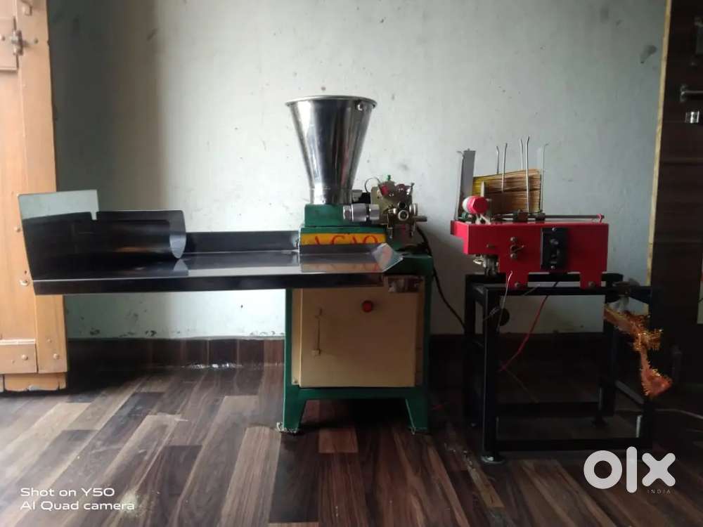 Agarbatti making machine.