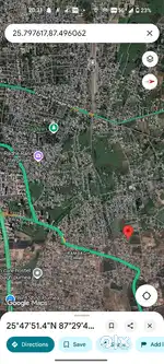 Plot for sell in Purnia Rambagh, 2¹/² kattha 2 dhur corner plot