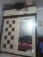 Bed and Wardrobe