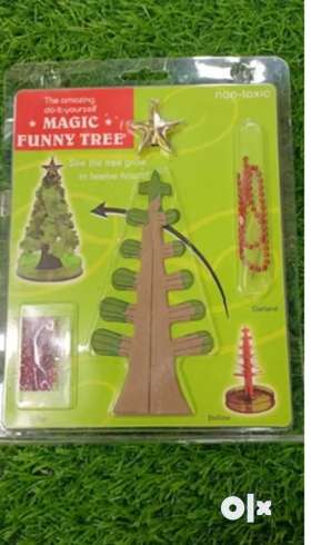 A tree wich grow on water tree toy