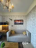 New 1bhk for sale. Gated society, security guard, CCTV camera, lift.