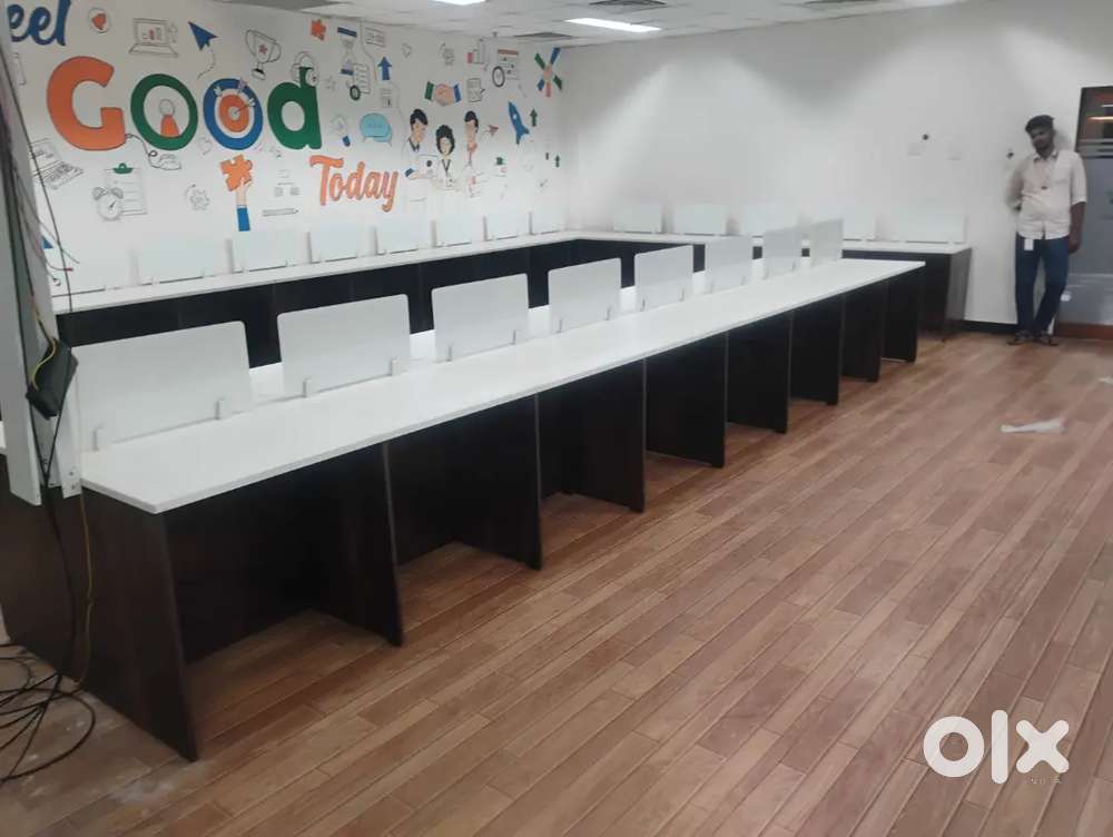 3x2 open desking workstation brand new