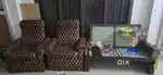 Old sofa set