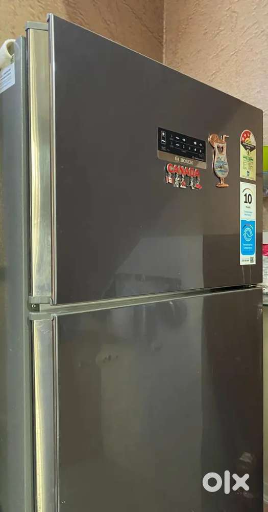 Bosch double door fridge and freezer