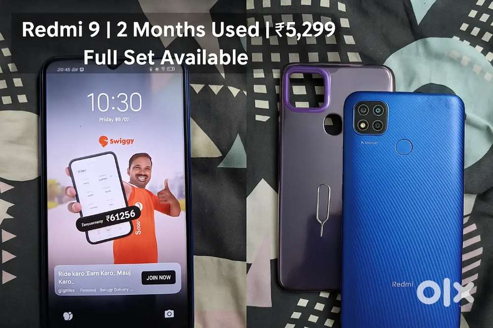 Redmi 9 Smartphone  Only 2 Months Used  Excellent Condition