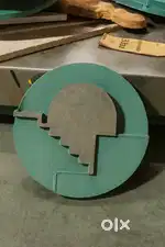 Unique Designer MDF Art Piece  Modern Round Wall Decor