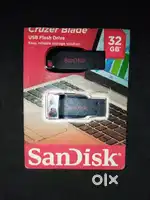 Sandisk 32gb+16gb new pendrive