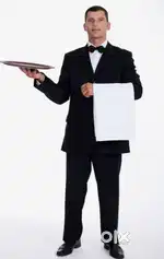 Req:-  Waiter //  Steward // Delivery Boy // Moriwala //Cleaning