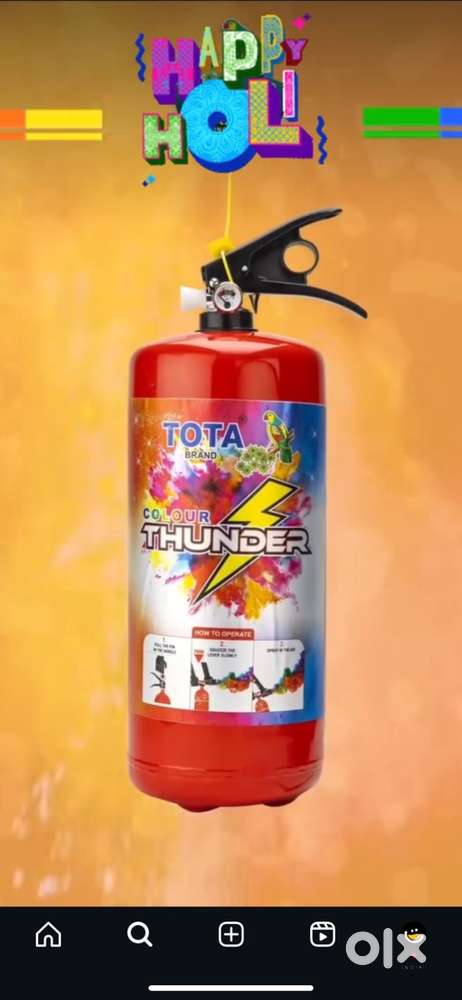 Fire extinguisher Colour Thunder Cylinder
