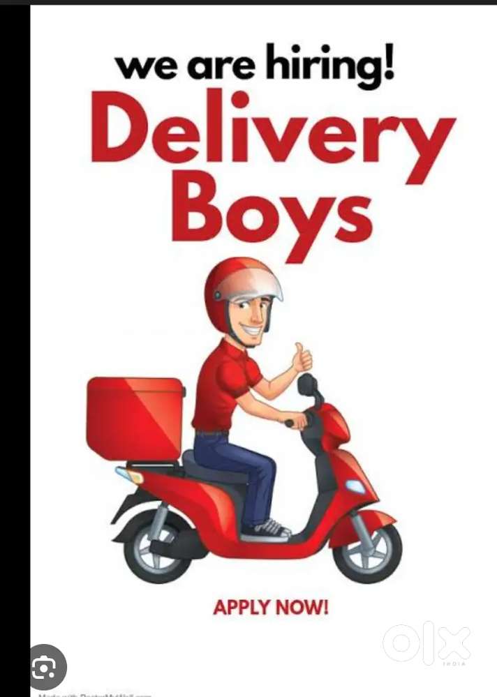 Wanted delivery boys to Duvvada Auto Nagar