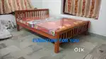 New Queen cot and mattressess home Delivery