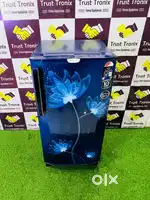 /12Purple colour goorej Edge pro flower desgin single Door Fridge