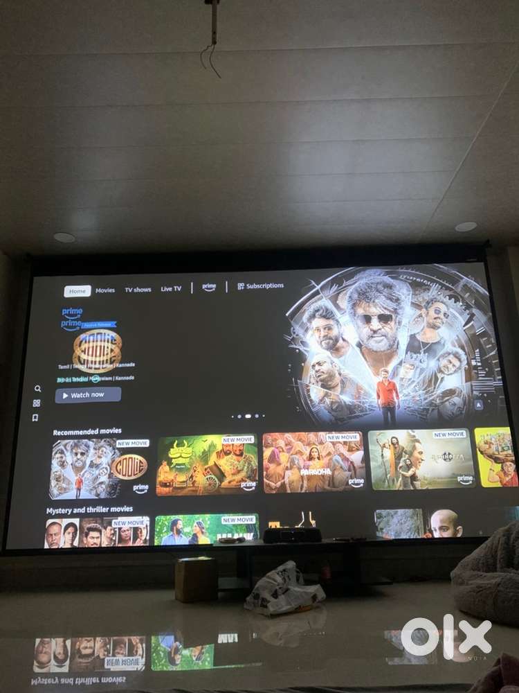Projector screen 150 inch