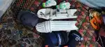 Cricket kit with pads . gloves.thighpad and cricket bag