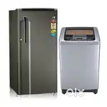 Washing machine and Refrigerator price ₹6,500 FREE HOME DELIVERY.