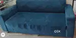 Sofa blue colour