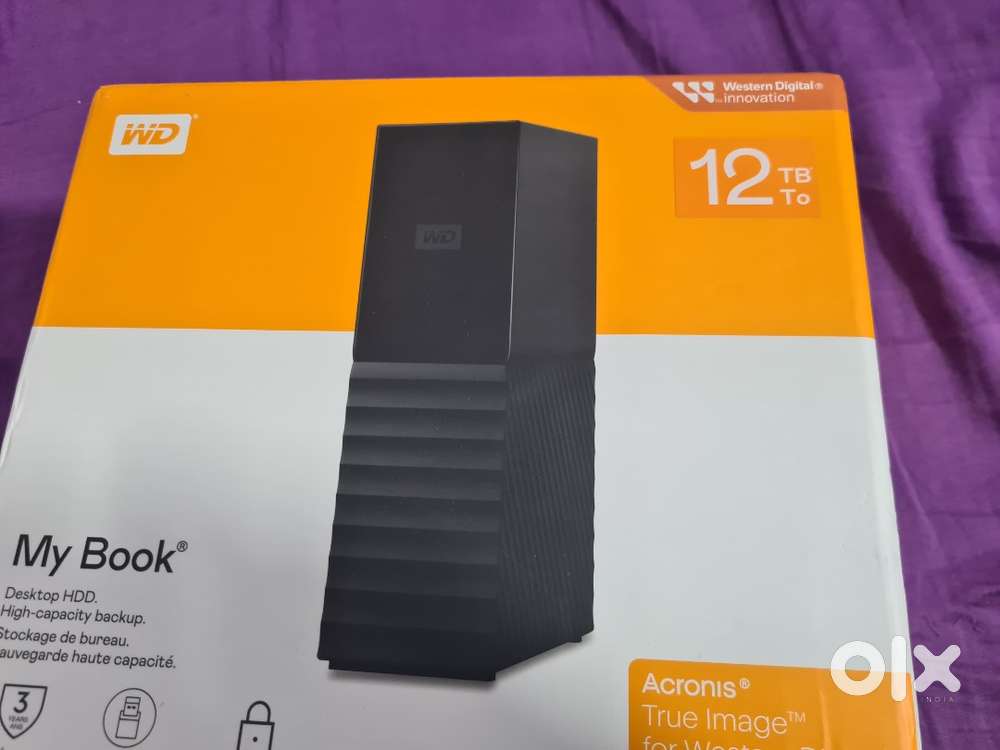 WD 12tb hdd sealed piece with 2yr warranty  bill PRICE FIX