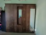 Five door mdf wardrobe, 5 years, no damage